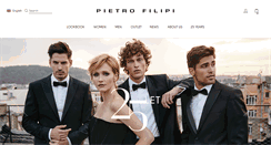 Desktop Screenshot of pietro-filipi.com